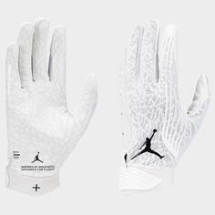 Футбольные перчатки Jordan Fly Lock, белый