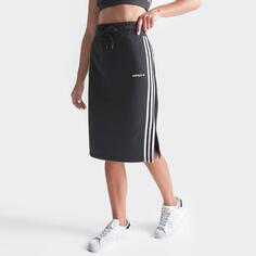 Женская юбка с 3 полосками adidas Originals, черный