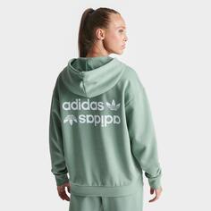 Женская худи adidas Originals BF, зеленый