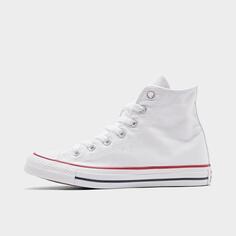 Женские повседневные кроссовки с высоким берцем Converse Chuck Taylor (доступны размеры для больших детей), белый