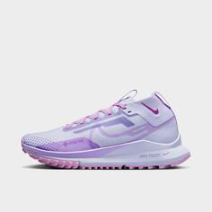 Женские водонепроницаемые кроссовки для бега по пересеченной местности Nike React Pegasus Trail 4 GORE-TEX, фиолетовый