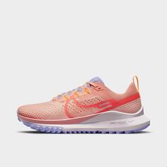 Женские кроссовки для бега по пересеченной местности Nike React Pegasus Trail 4, розовый