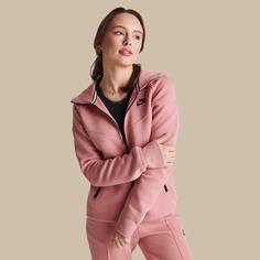 Женская худи с молнией во всю длину Nike Sportswear Tech Fleece Windrunner, розовый