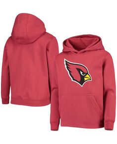 Пуловер с капюшоном и логотипом основной команды Big Boys Cardinal Arizona Cardinals Outerstuff