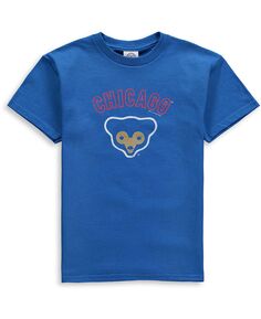 Футболка Big Boys Royal Chicago Cubs Cooperstown Soft As A Grape