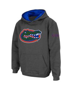 Темно-серый пуловер с большим логотипом Big Boys Florida Gators Stadium Athletic