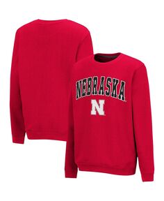 Пуловер Scarlet Nebraska Huskers Campus для мальчиков и девочек Big Colosseum