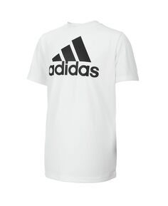 Футболка с короткими рукавами и логотипом AEROREADY для больших мальчиков больших размеров adidas