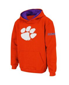 Оранжевый пуловер с логотипом Big Boys Clemson Tigers Stadium Athletic