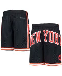 Черные шорты из сетки Big Boys New York Knicks Hardwood Classics Mitchell &amp; Ness