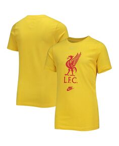 Желтая футболка Big Boys Liverpool Futura Crest Nike