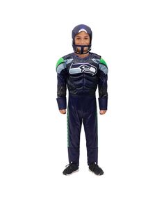 Костюм для игрового дня Big Boys College Navy Seattle Seahawks Jerry Leigh