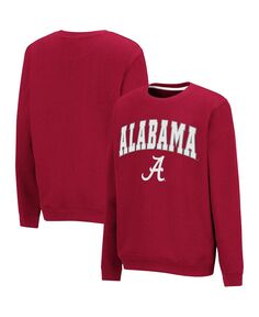 Пуловер для мальчиков и девочек Crimson Alabama Crimson Tide Campus Colosseum
