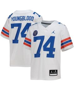 Белая майка выпускника команды Big Boys Brand Jack Youngblood Florida Gators Jordan