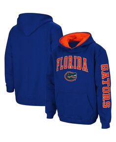 Пуловер с капюшоном Big Boys Royal Florida Gators 2-Hit Team Colosseum