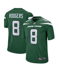 Игровая майка Big Boys Аарона Роджерса Gotham Green New York Jets Nike