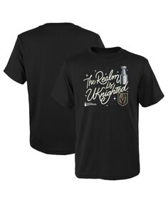 Черная футболка с логотипом Big Boys Vegas Golden Knights в честь чемпионов Кубка Стэнли 2023 Fanatics
