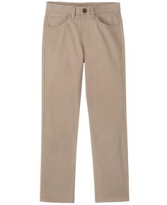 Саржевые брюки с 5 карманами для больших мальчиков Nautica