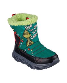 Зимние ботинки с подсветкой и подсветкой для маленьких мальчиков и девочек от Finish Line Skechers