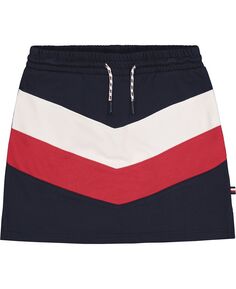 Юбка с цветными блоками для маленьких девочек Tommy Hilfiger