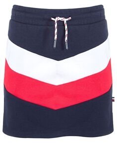 Юбка с цветными блоками для больших девочек Tommy Hilfiger