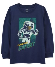 Трикотажная футболка Little Boys Planetary Expert Astronaut Carter&apos;s Carters
