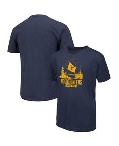 Темно-синяя футболка для болельщиков команды Big Boys West Virginia Mountaineers Colosseum