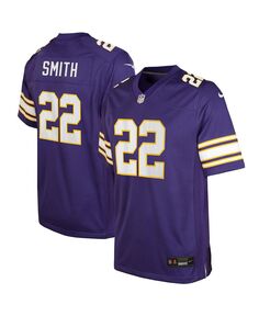 Классическая игровая майка Big Boys Harrison Smith Purple Minnesota Vikings Nike