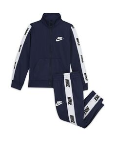 Трикотажная куртка и джоггеры с надписью для мальчиков для малышей, комплект из 2 предметов Nike