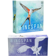 Набор настольных игр Stonemaier Games Wingspan: A Bird-Collection Engine-Building with European Expansion, 2 предмета