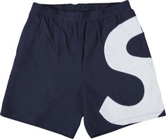 Шорты Supreme S Logo Short &apos;Navy&apos;, синий