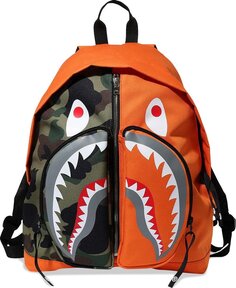 Сумка BAPE 1st Camo Shark Day Pack Orange, оранжевый