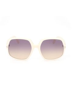 Солнцезащитные очки с геометрическим рисунком 60 мм Tom Ford