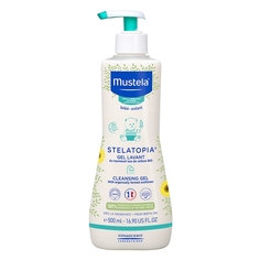 Mustela Stelatopia Очищающий гель-шампунь 500 мл