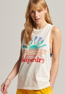 Топ Superdry, белый