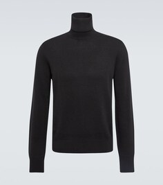 Кашемировый свитер с высоким воротником Starnes The Row, черный
