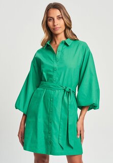 Платье-рубашка TUSSAH, зеленый