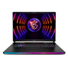 Игровой ноутбук MSI Raider GE78HX 17&apos;&apos;, 32ГБ/1ТБ, i7-13700HX, RTX 4070, черный, английская клавиатура