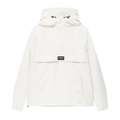 Куртка-анорак Pull&amp;Bear Pouch Pocket, белый