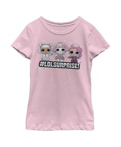 Детская футболка L.O.L Surprise с любимыми персонажами для девочек MGA Entertainment