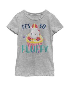 Детская футболка с изображением капкейка и единорога «Гадкий я» для девочек NBC Universal