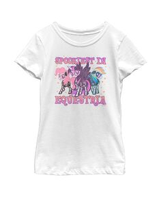 Детская футболка «My Little Pony Halloween Trio» для девочек «Самая жуткая в Эквестрии» Hasbro