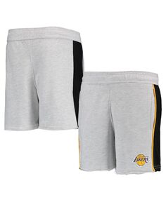Серые шорты с вингбэком Big Boys Los Angeles Lakers Outerstuff