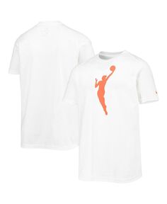Белая футболка с логотипом WNBA Big Boys Primary Nike