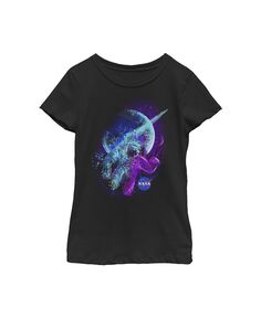 Детская футболка «Мечта космонавта» для девочек NASA