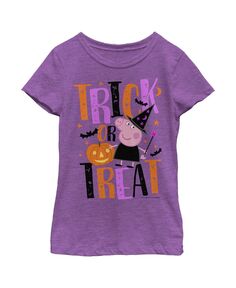 Детская футболка «Кошелёк или жизнь» для девочек «Свинка Пеппа» на Хэллоуин Hasbro