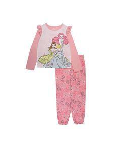 Топ и пижама для больших девочек, комплект из 2 предметов Disney Princess