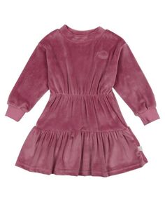 Велюровое платье для девочек, от малыша до ребенка Pouf
