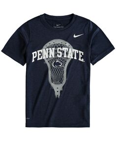Темно-синяя футболка Big Boys Penn State Nittany Lions Lacrosse Performance Nike