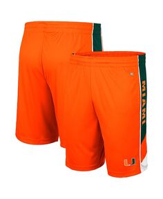 Оранжевые шорты для бассейна Big Boys Miami Hurricanes Colosseum